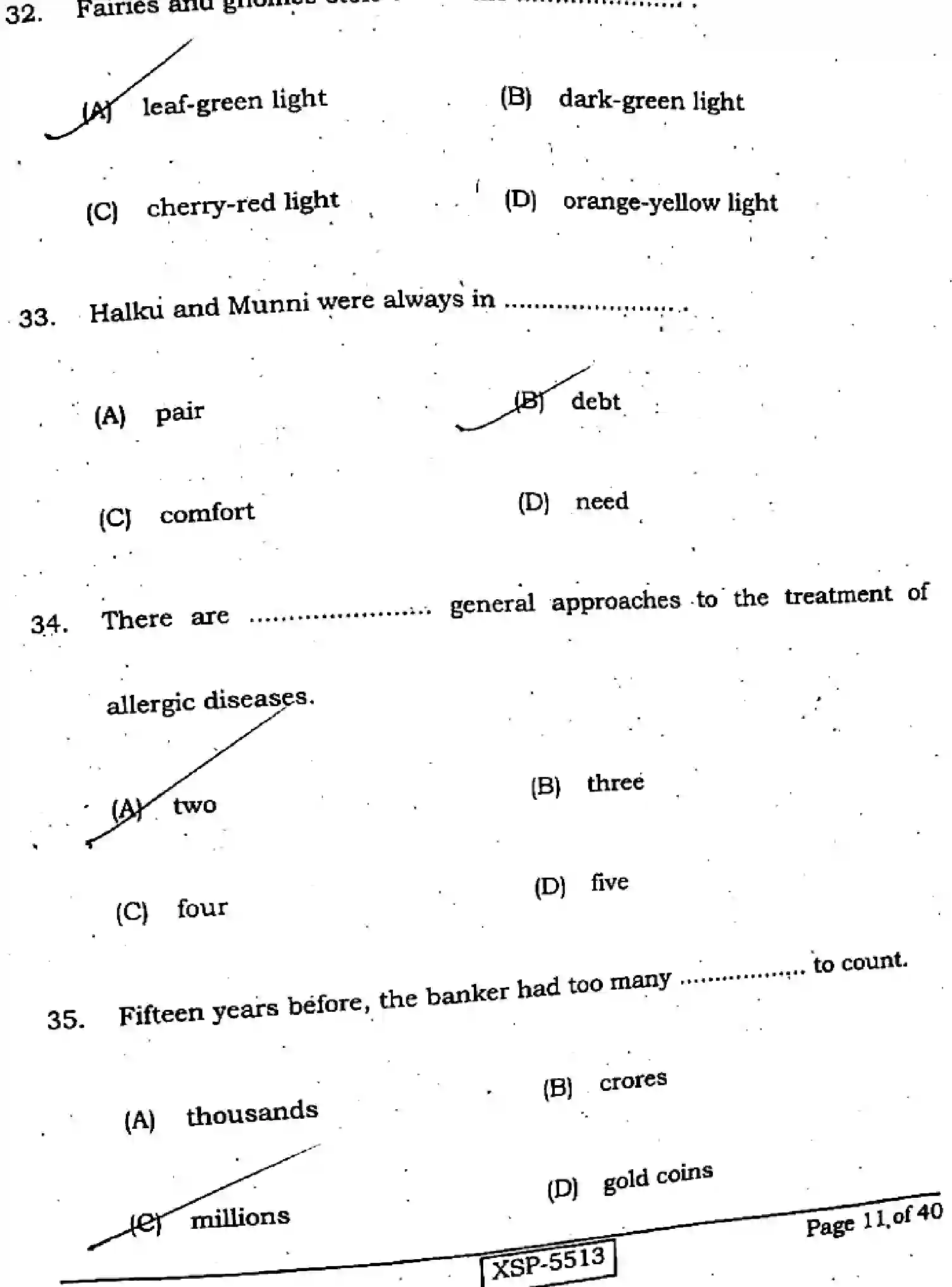 Bihar Board Class 10 2022 ENGLISH-113-A Finals - Page 11