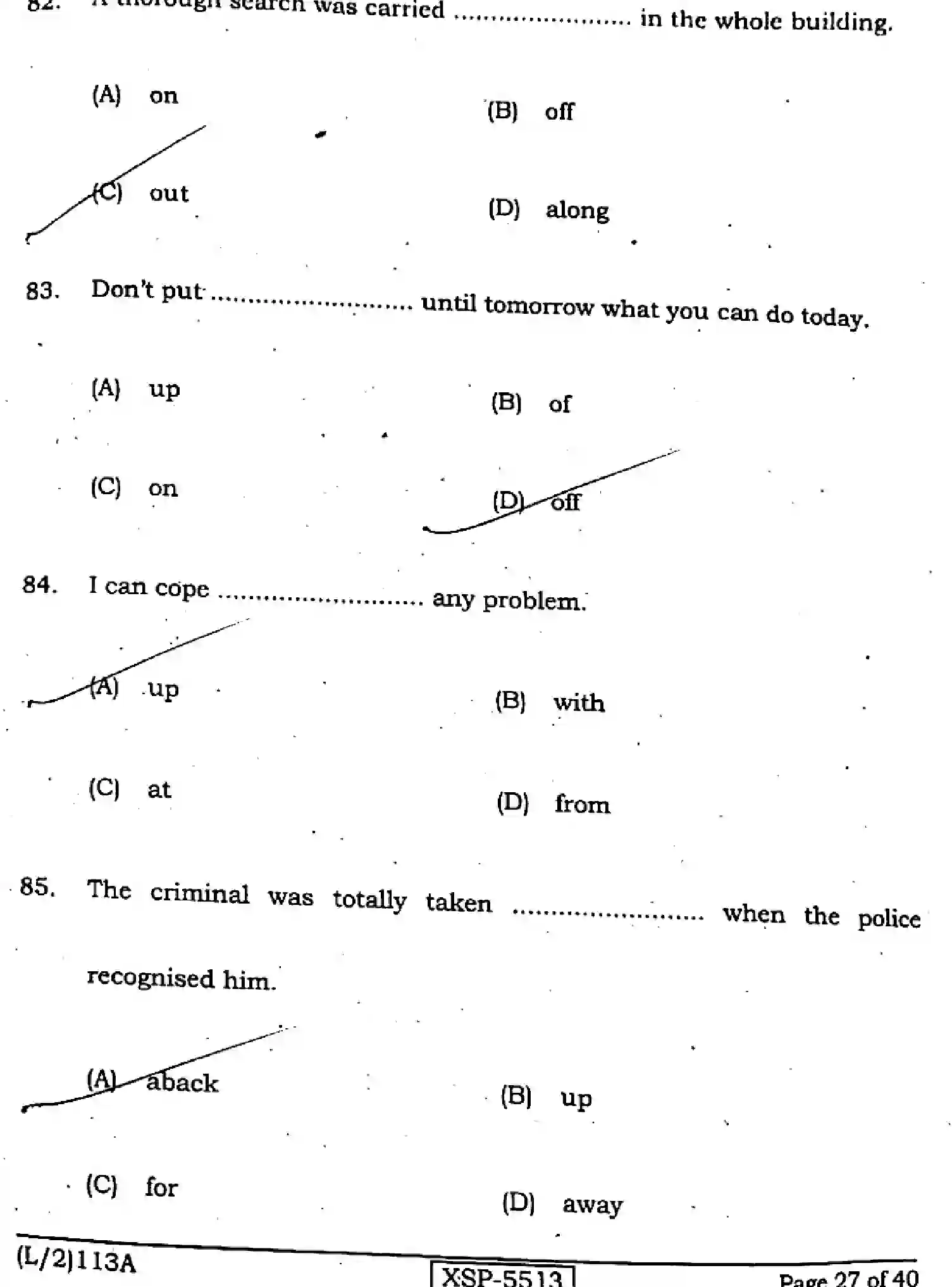 Bihar Board Class 10 2022 ENGLISH-113-A Finals - Page 27