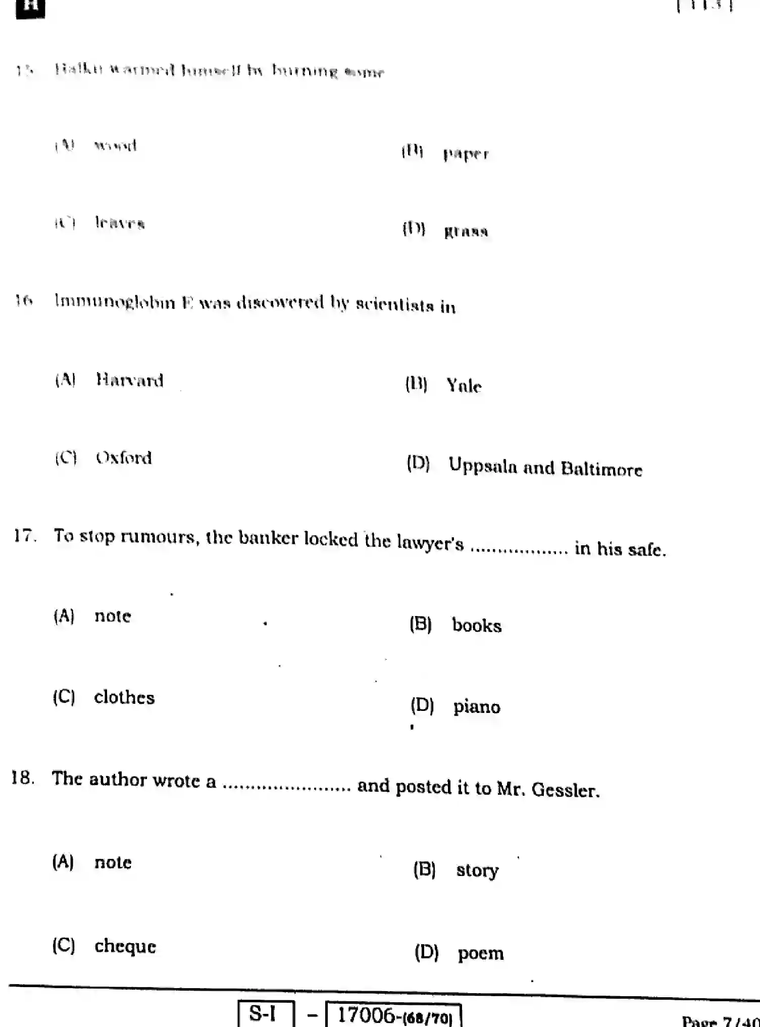 Bihar Board Class 10 2022 ENGLISH-113-SET-H Finals - Page 7
