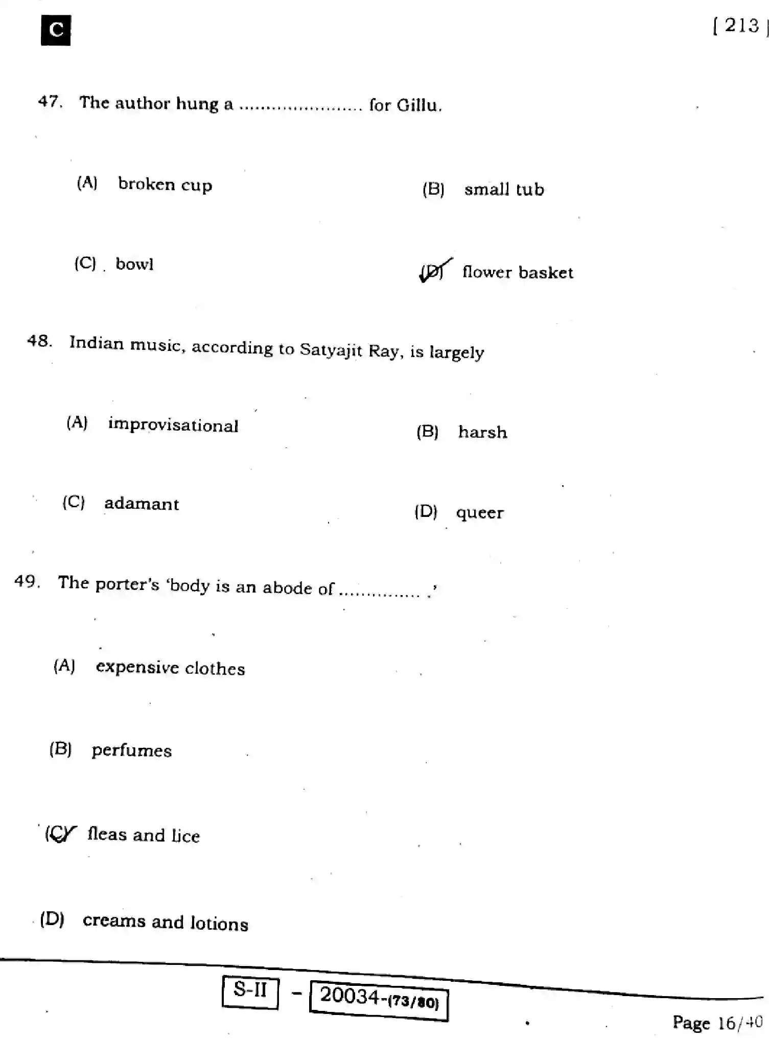 Bihar Board Class 10 2022 ENGLISH-COMPULSORY-213-C Finals - Page 16