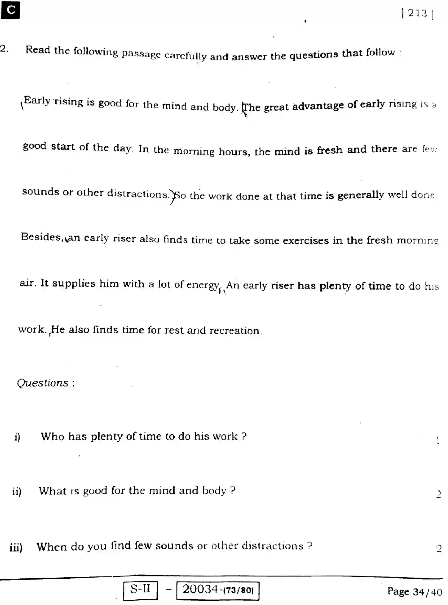 Bihar Board Class 10 2022 ENGLISH-COMPULSORY-213-C Finals - Page 34