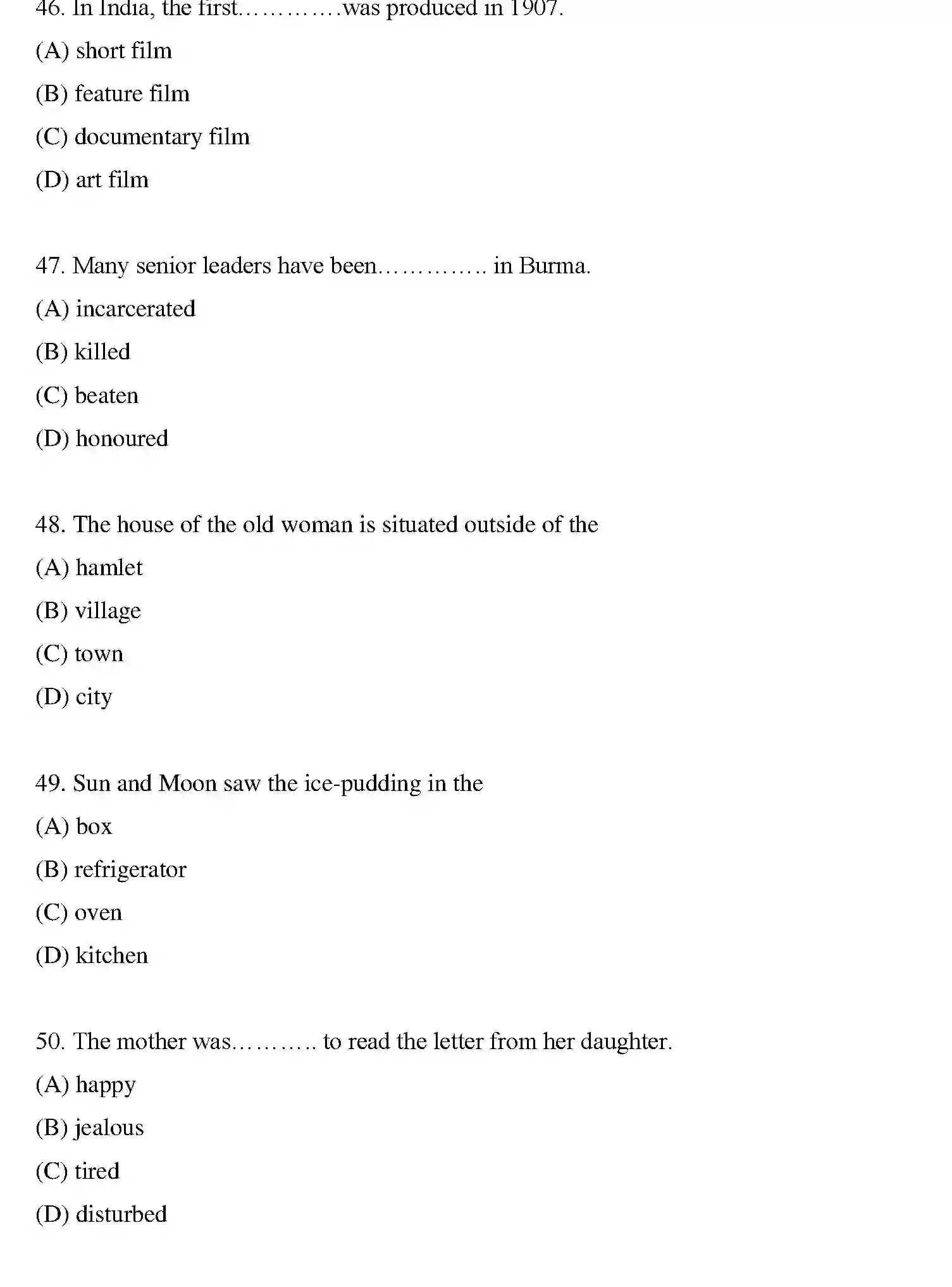 Bihar Board Class 10 2022 ENGLISH-SET-1 Finals - Page 11