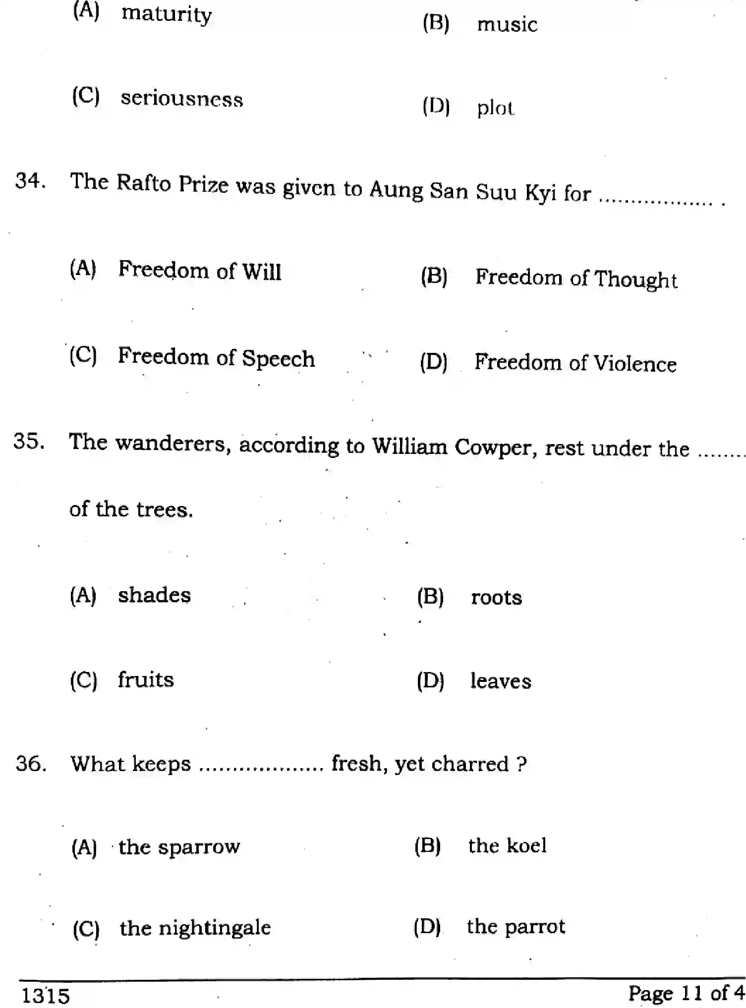 Bihar Board Class 10 2024 ENGLISH-SUPPLEMENTARY-113-SET-C Finals - Page 11