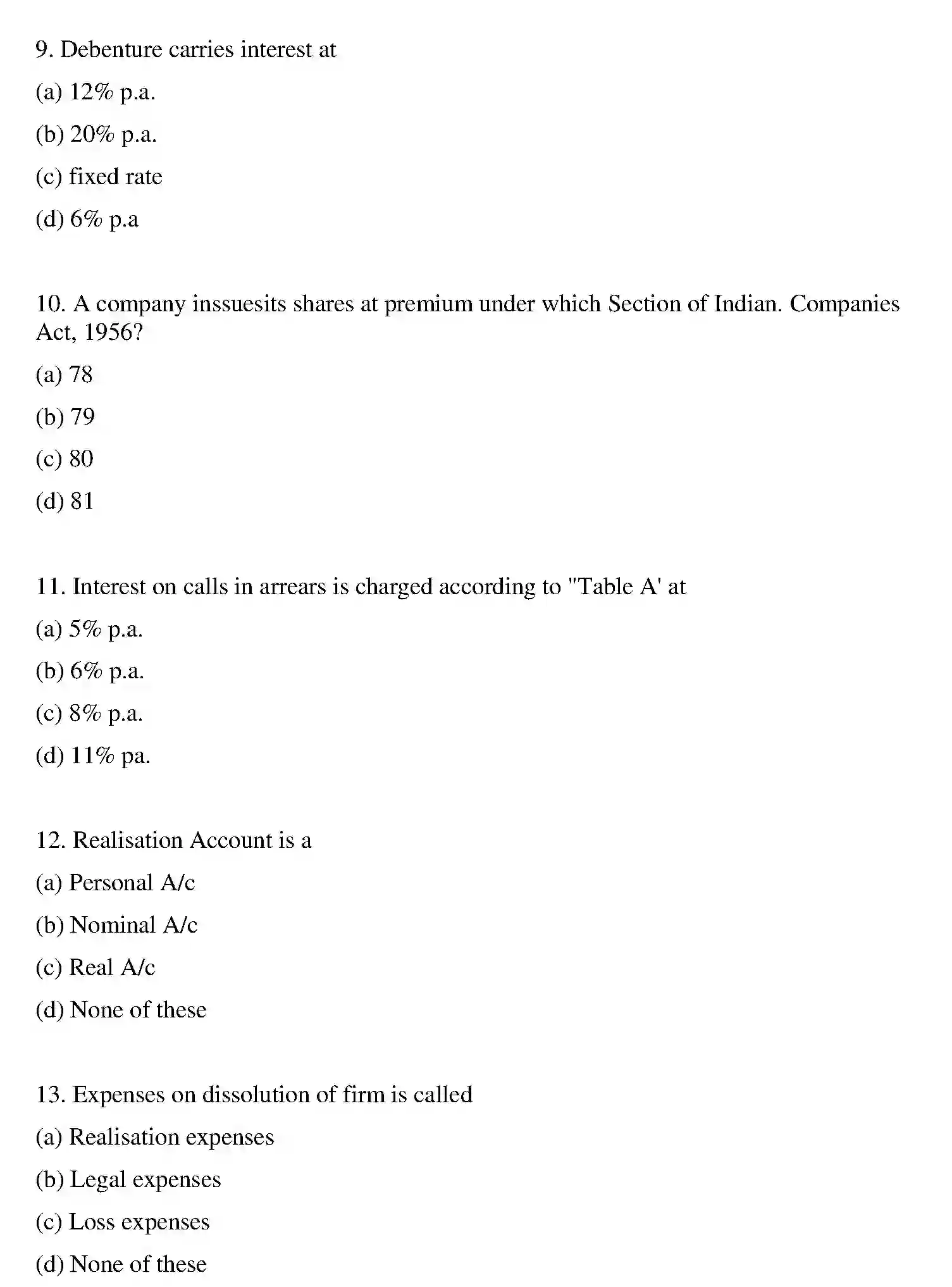 Bihar Board Class 2 2013 ACCOUNTANCY Question Bank - Page 18