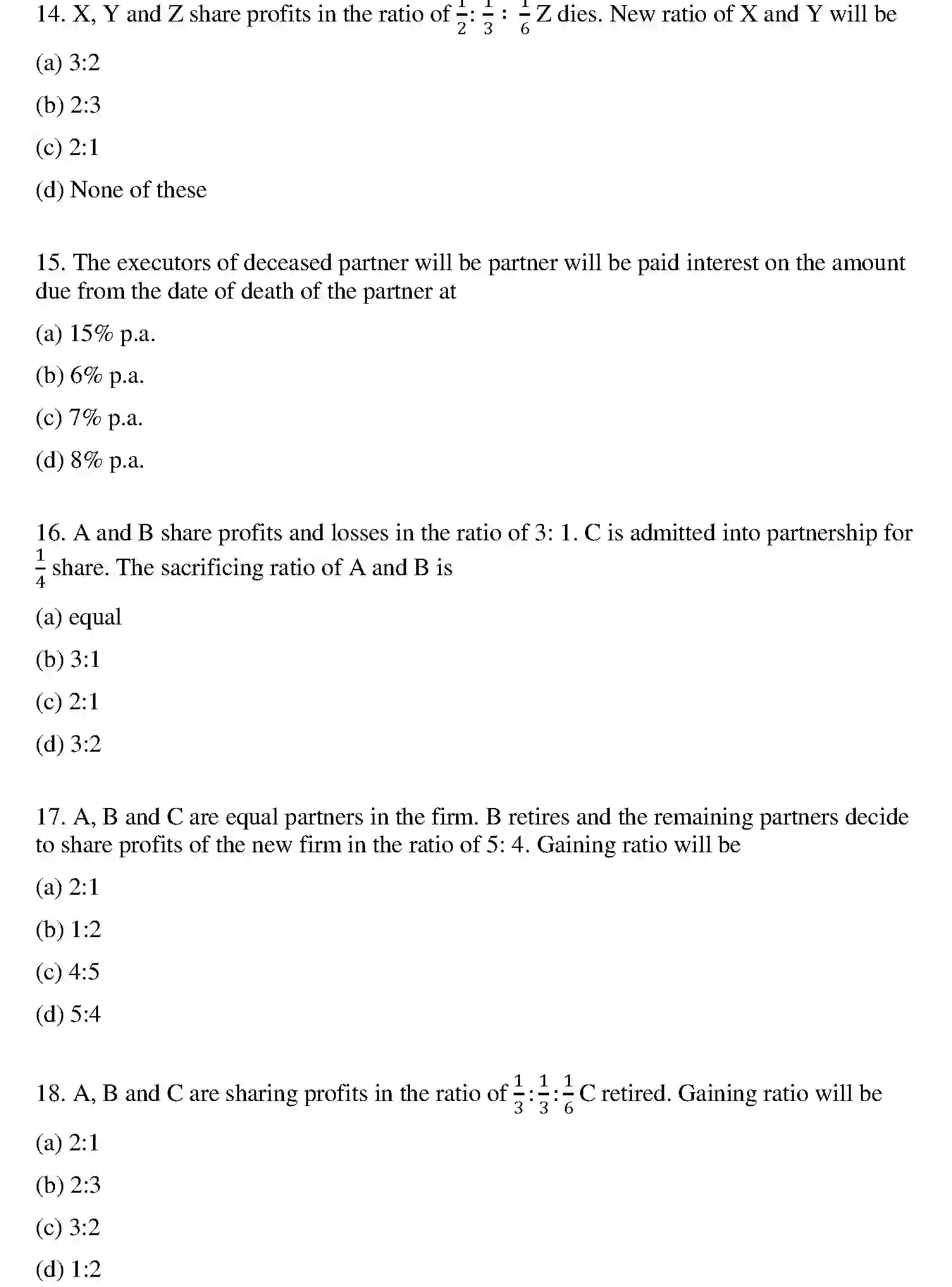 Bihar Board Class 2 2013 ACCOUNTANCY Question Bank - Page 19