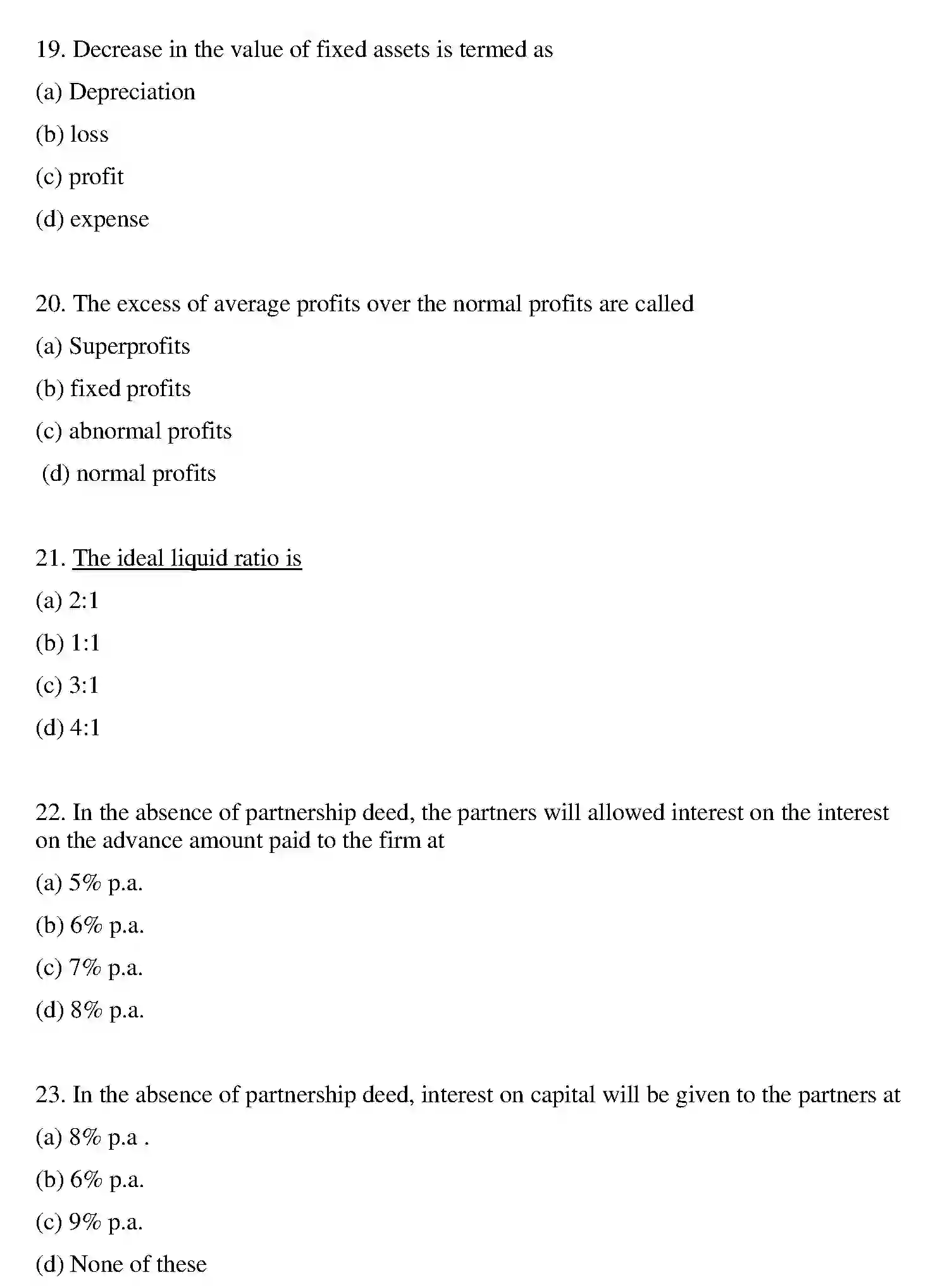 Bihar Board Class 2 2013 ACCOUNTANCY Question Bank - Page 20