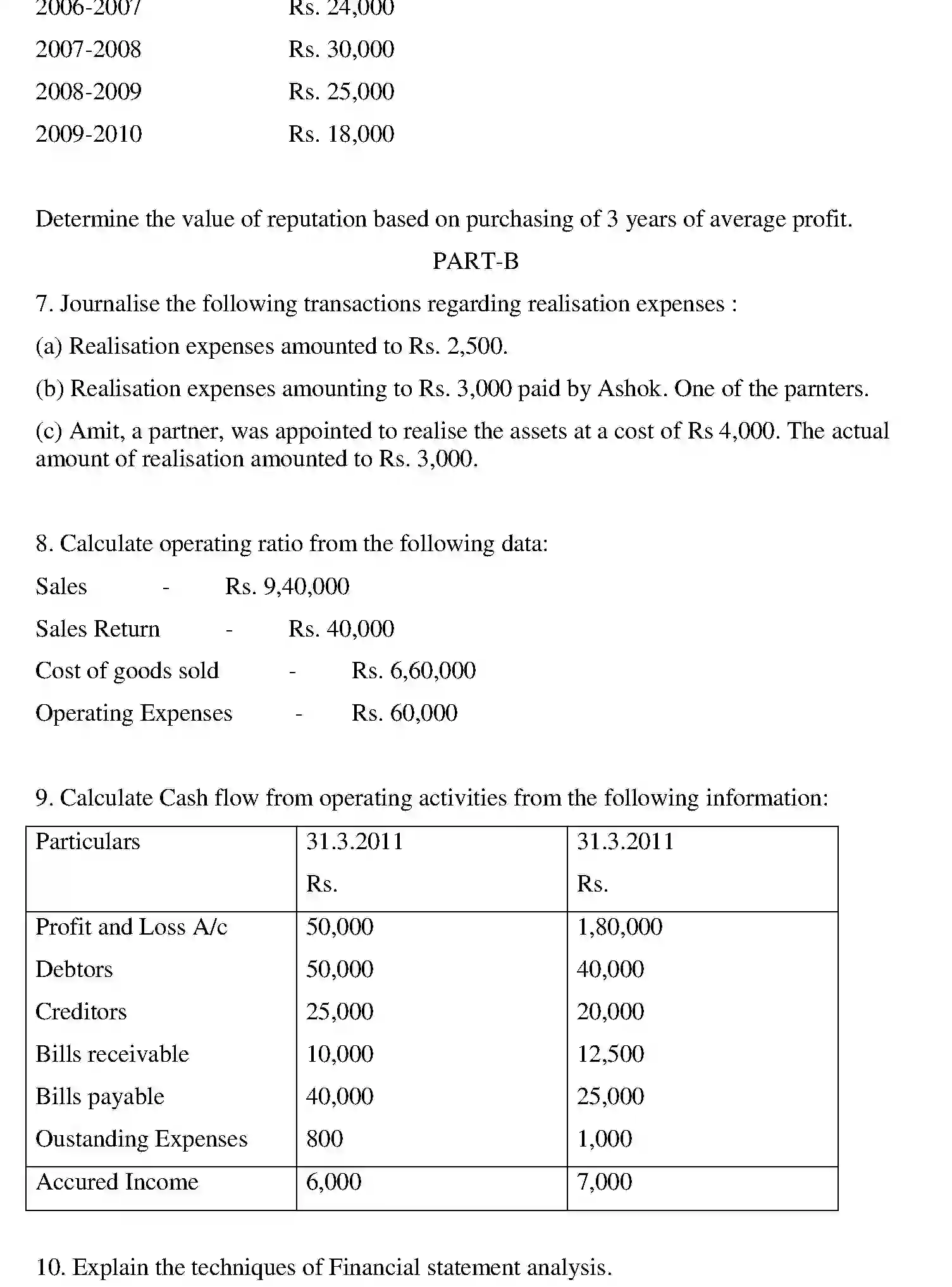 Bihar Board Class 2 2013 ACCOUNTANCY Question Bank - Page 25