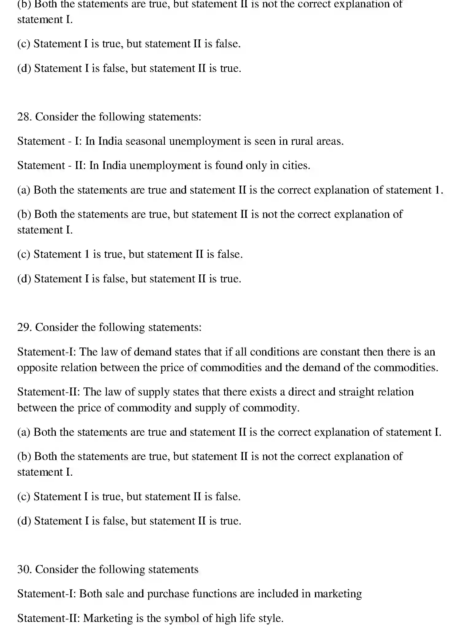 Bihar Board Class 2 2013 BUSINESS-ECONOMICS Question Bank - Page 17