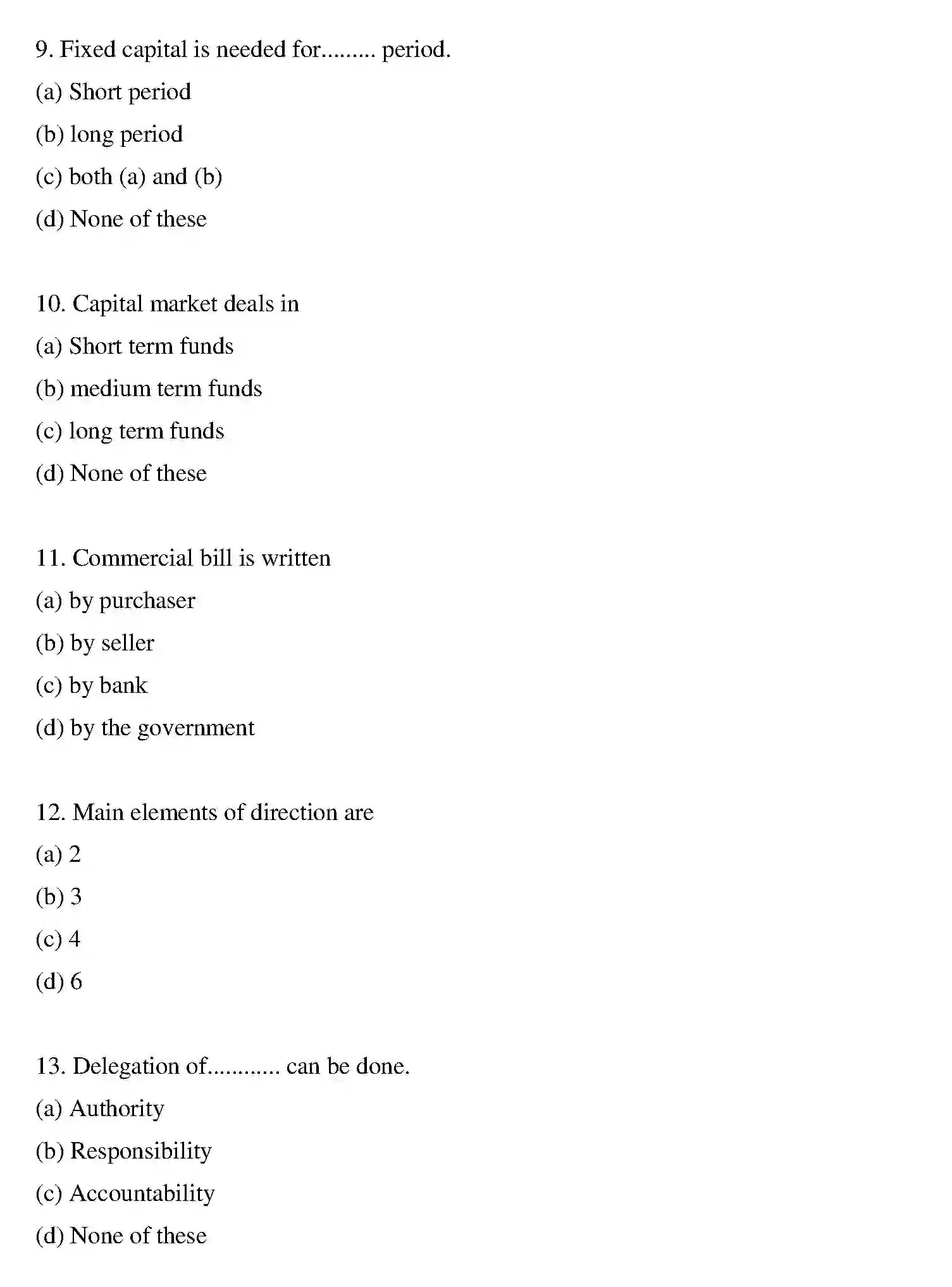 Bihar Board Class 2 2013 BUSINESS-STUDIES Question Bank - Page 14