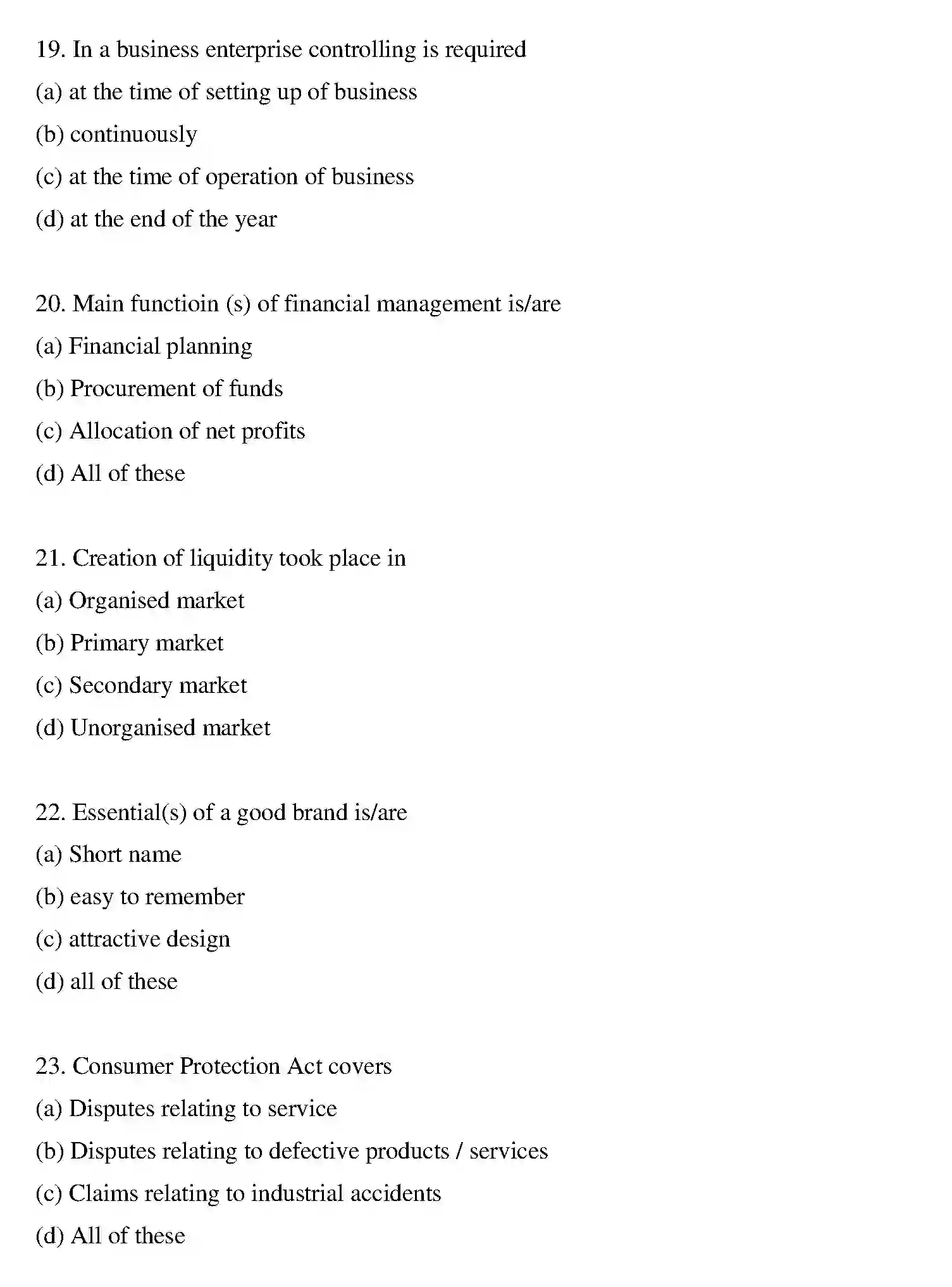 Bihar Board Class 2 2013 BUSINESS-STUDIES Question Bank - Page 16