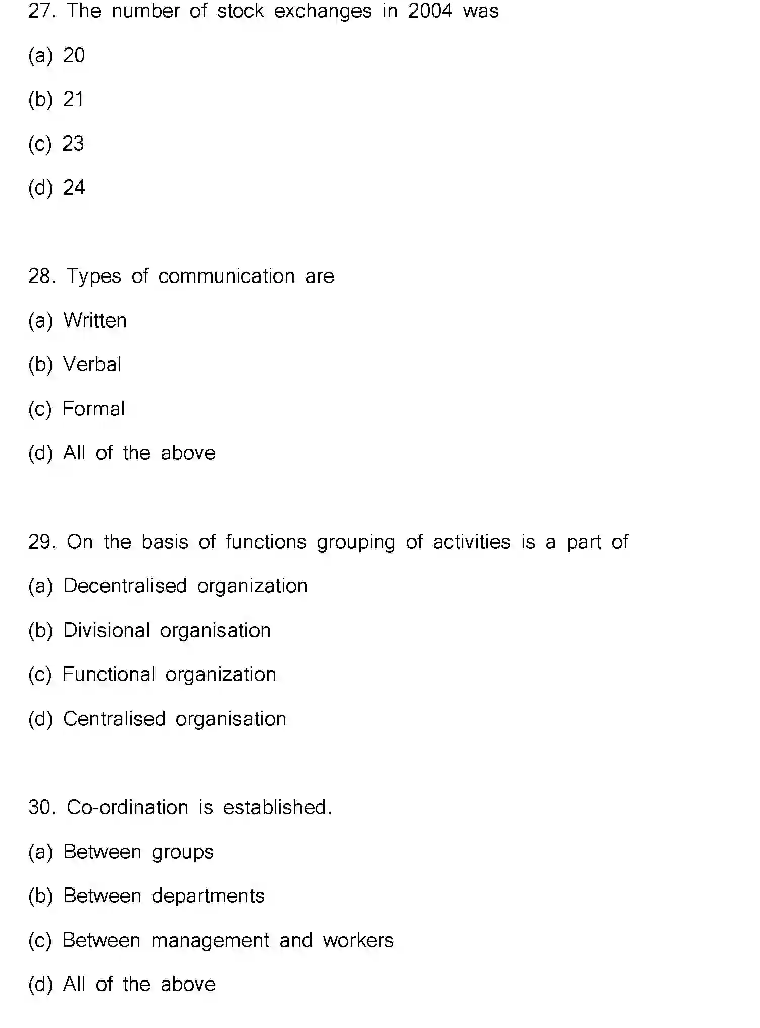 Bihar Board Class 2 2019 BUSINESS-STUDIES-EM Question Bank - Page 8