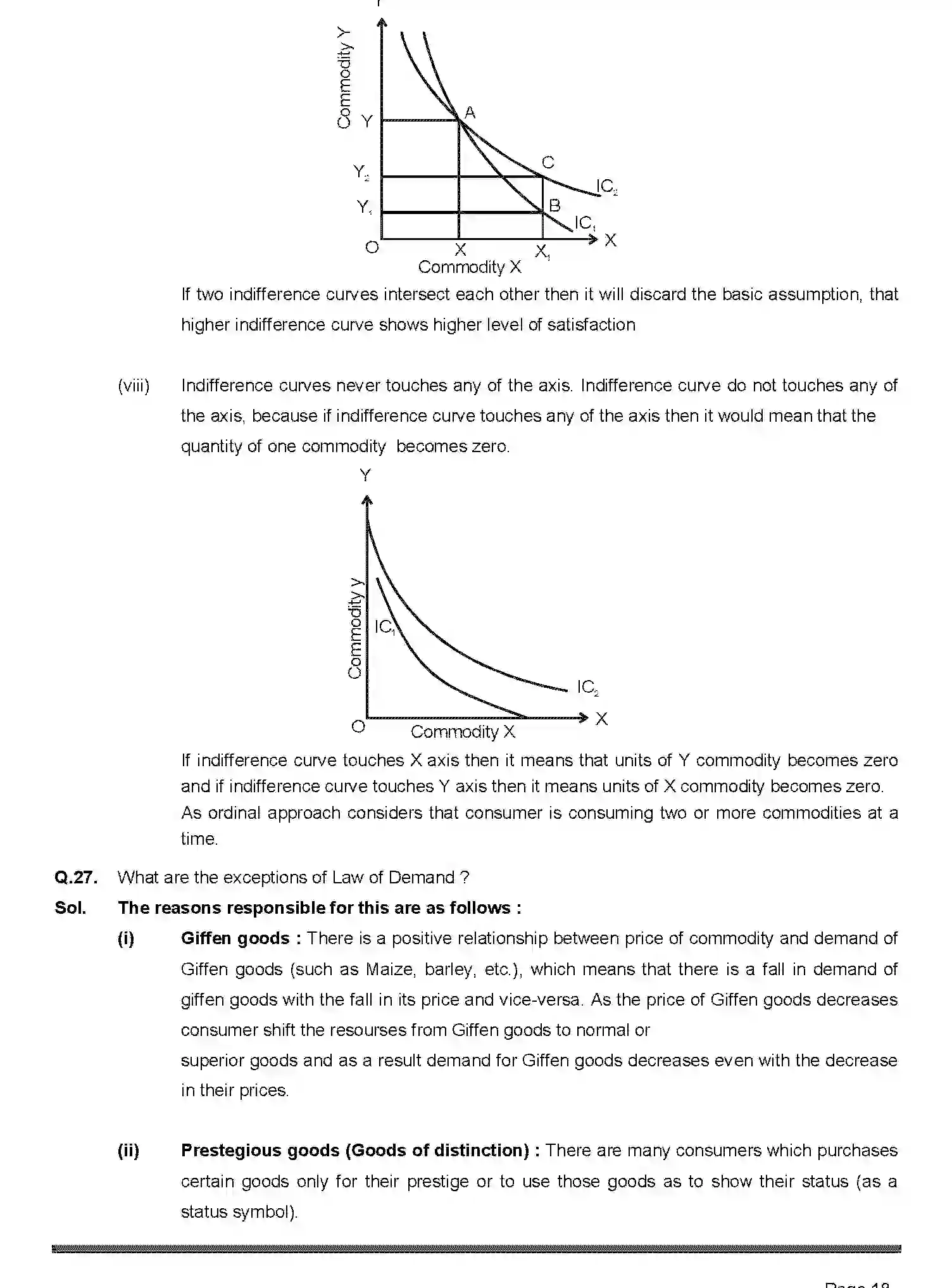 Bihar Board Class 12 2019 ECONOMICS-219-2019 Question Bank - Page 18