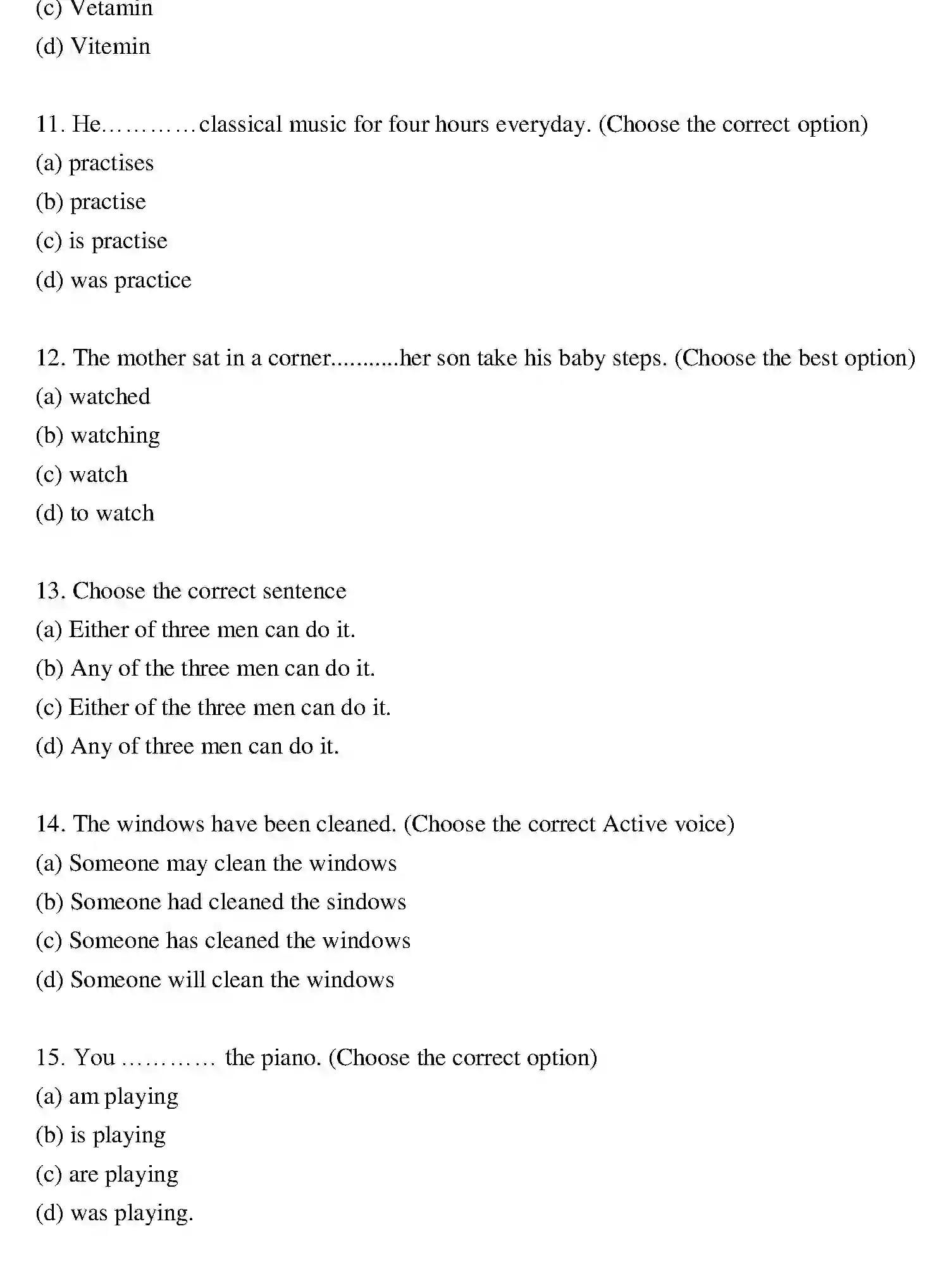 Bihar Board Class 12 2020 ENGLISH Question Bank - Page 3