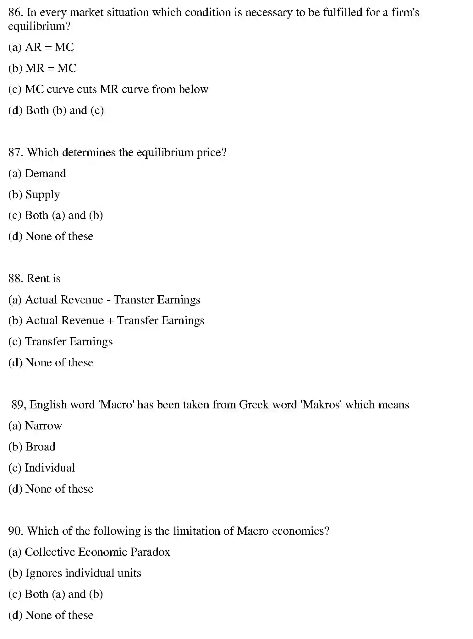 Bihar Board Class 12 2021 BUSINESS-ECONOMICS Question Bank - Page 47