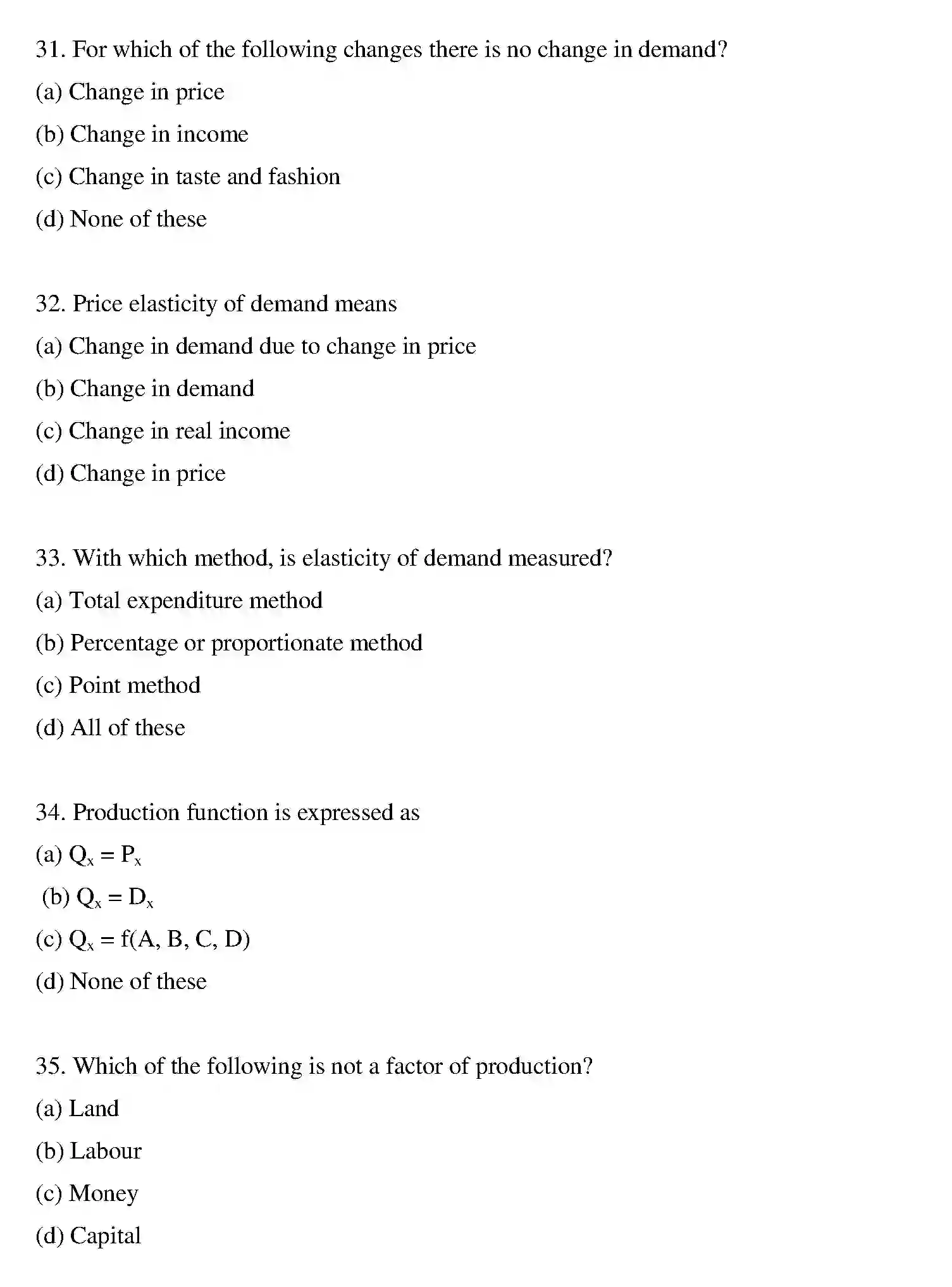 Bihar Board Class 12 2022 BUSINESS-ECONOMICS Question Bank - Page 37