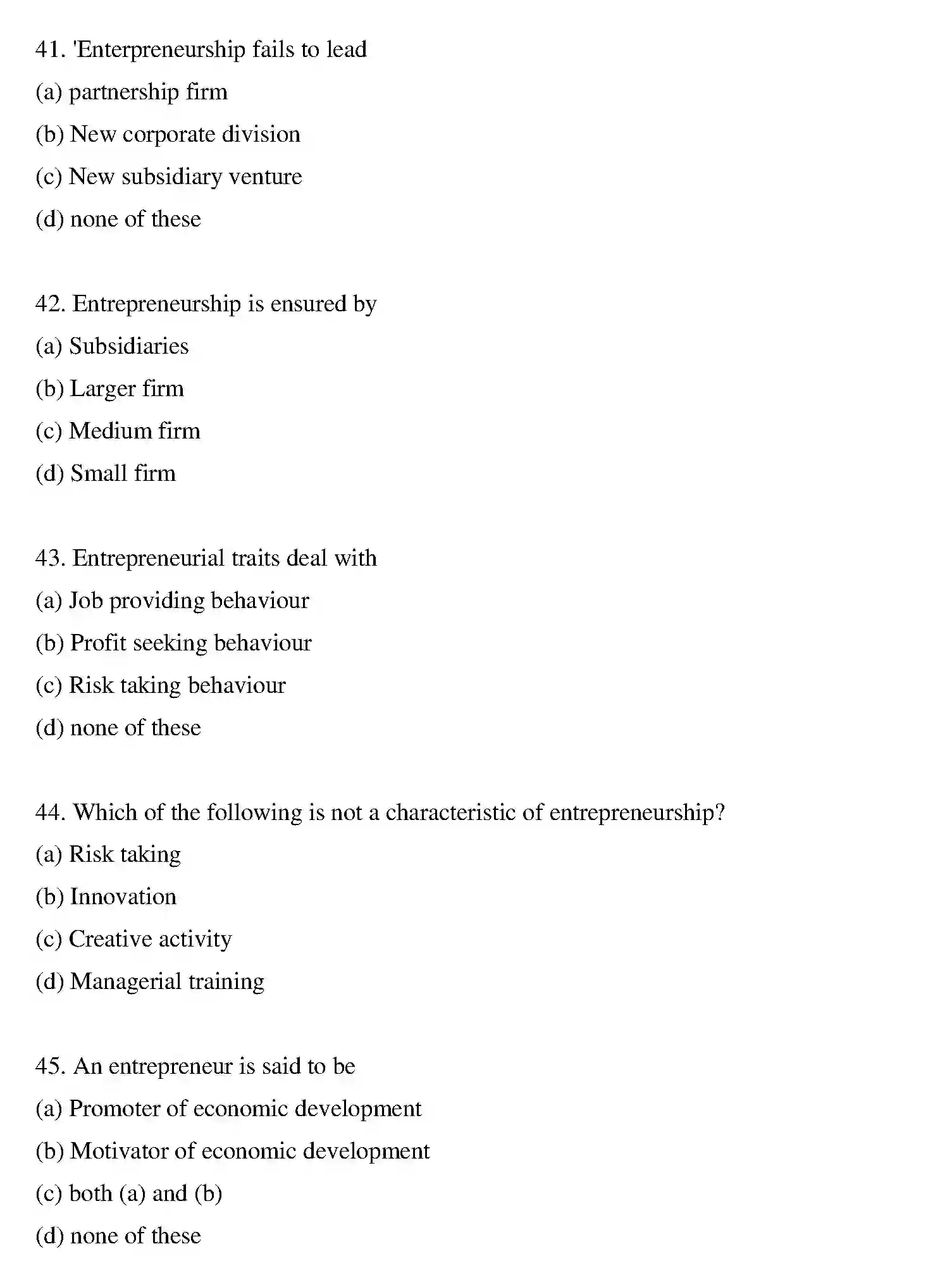 Bihar Board Class 12 2022 BUSINESS-STUDIES Question Bank - Page 39