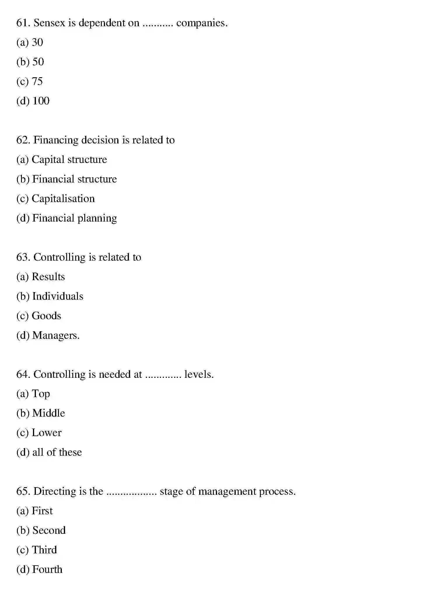 Bihar Board Class 12 2022 BUSINESS-STUDIES Question Bank - Page 43