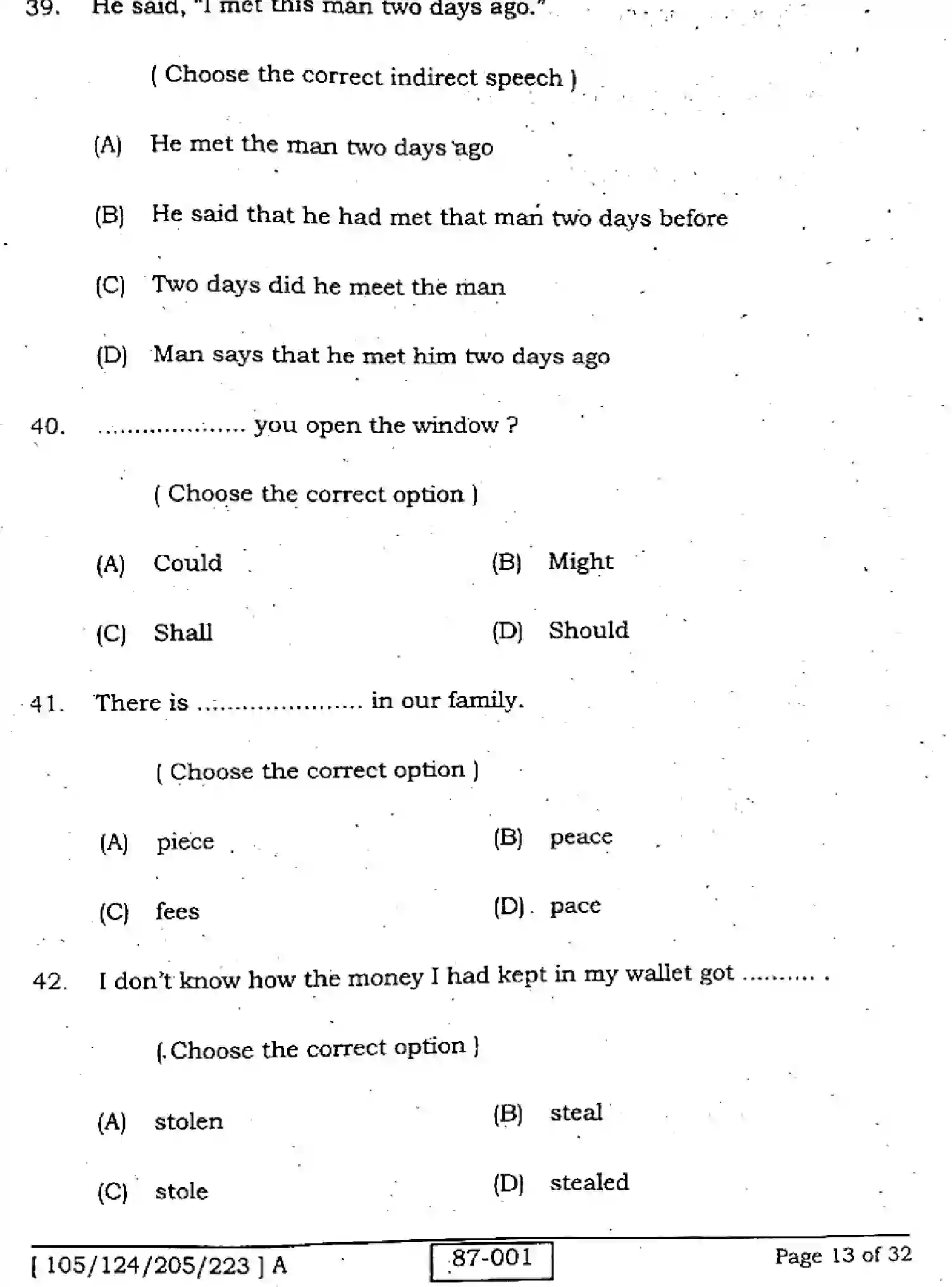 Bihar Board Class 12 2022 ENGLISH-105-124-205-223-A Question Bank - Page 13