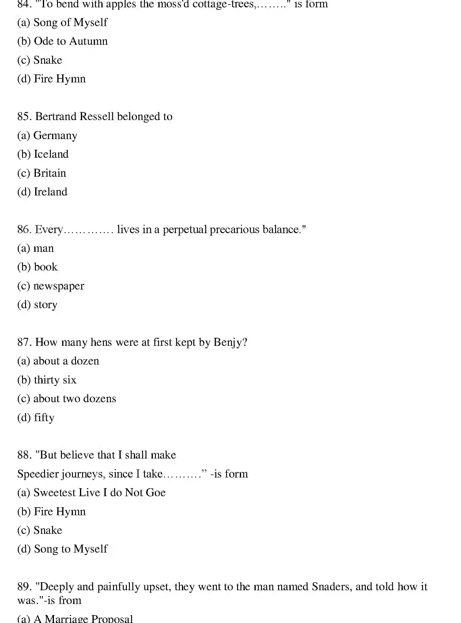 Bihar Board Class 2 2022 ENGLISH Question Bank - Page 17