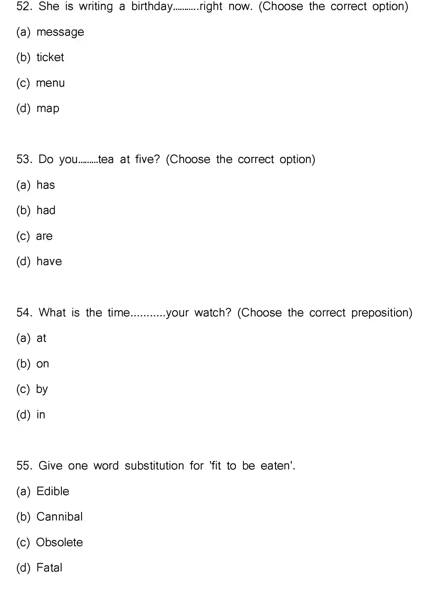 Bihar Board Class 2 2022 ENGLISH-V2 Question Bank - Page 15