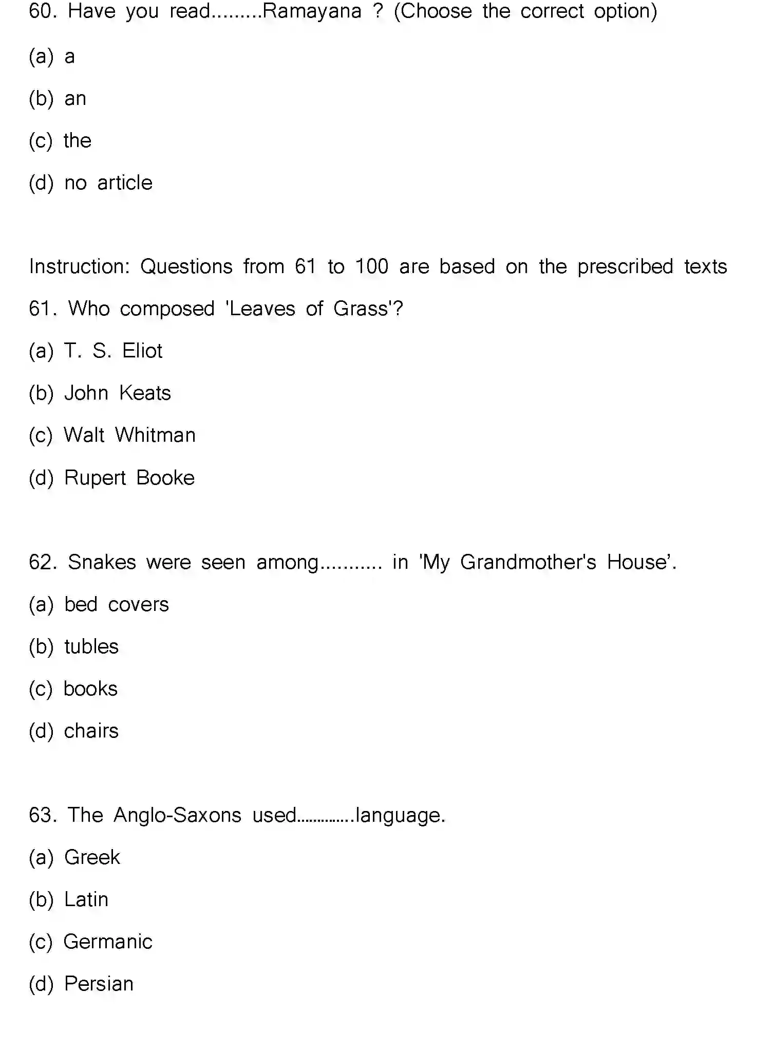 Bihar Board Class 2 2022 ENGLISH-V2 Question Bank - Page 17