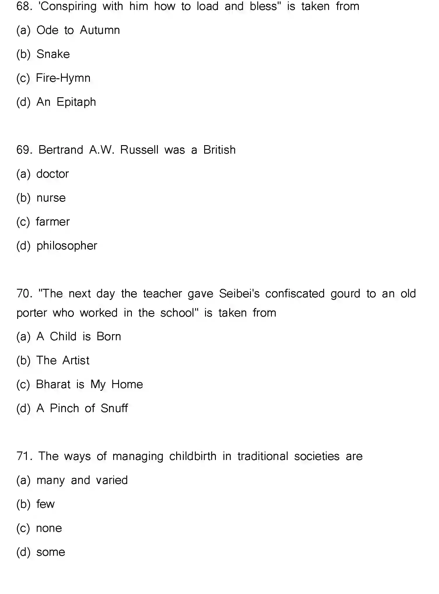 Bihar Board Class 2 2022 ENGLISH-V2 Question Bank - Page 19