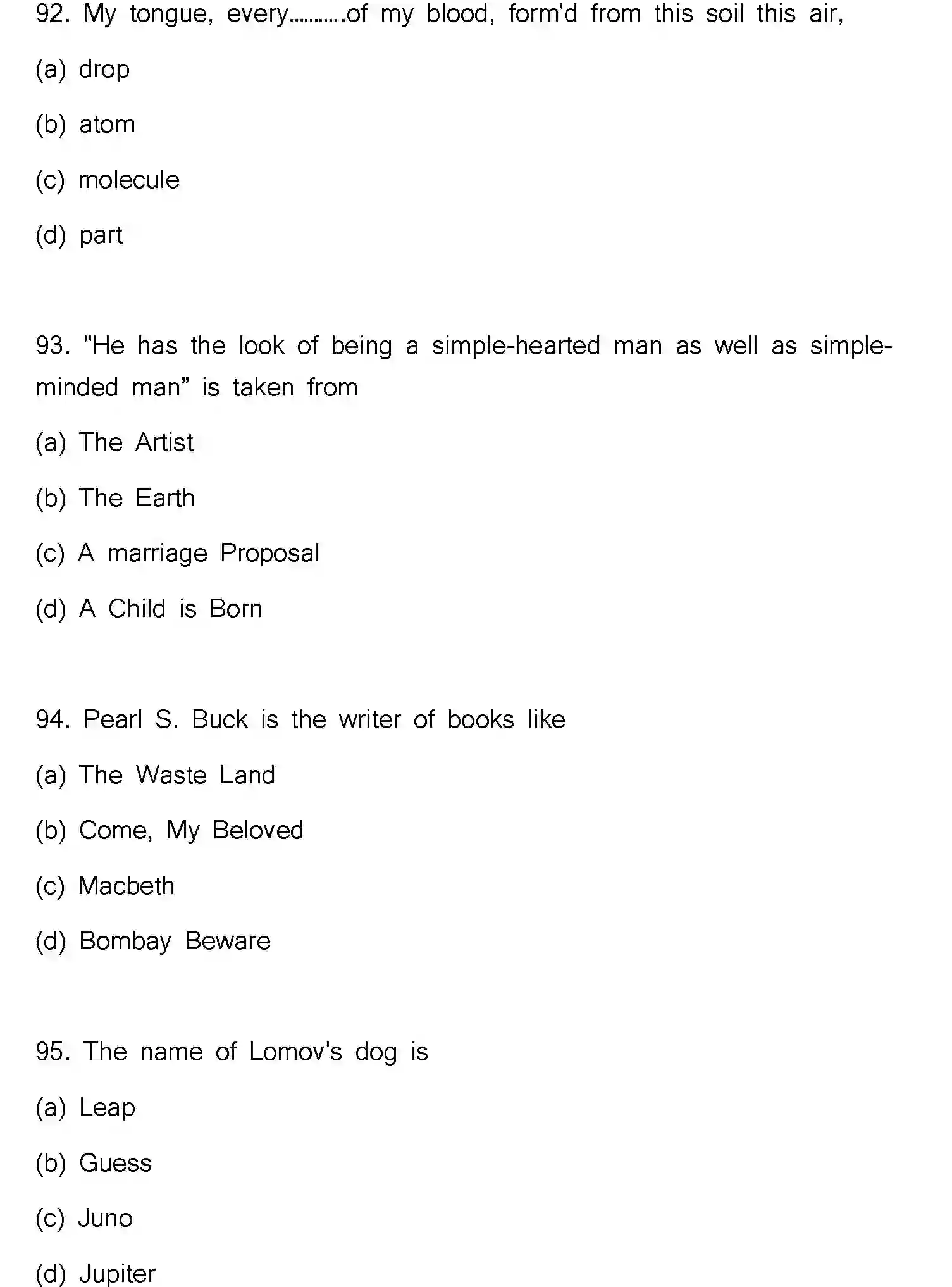 Bihar Board Class 2 2022 ENGLISH-V2 Question Bank - Page 25