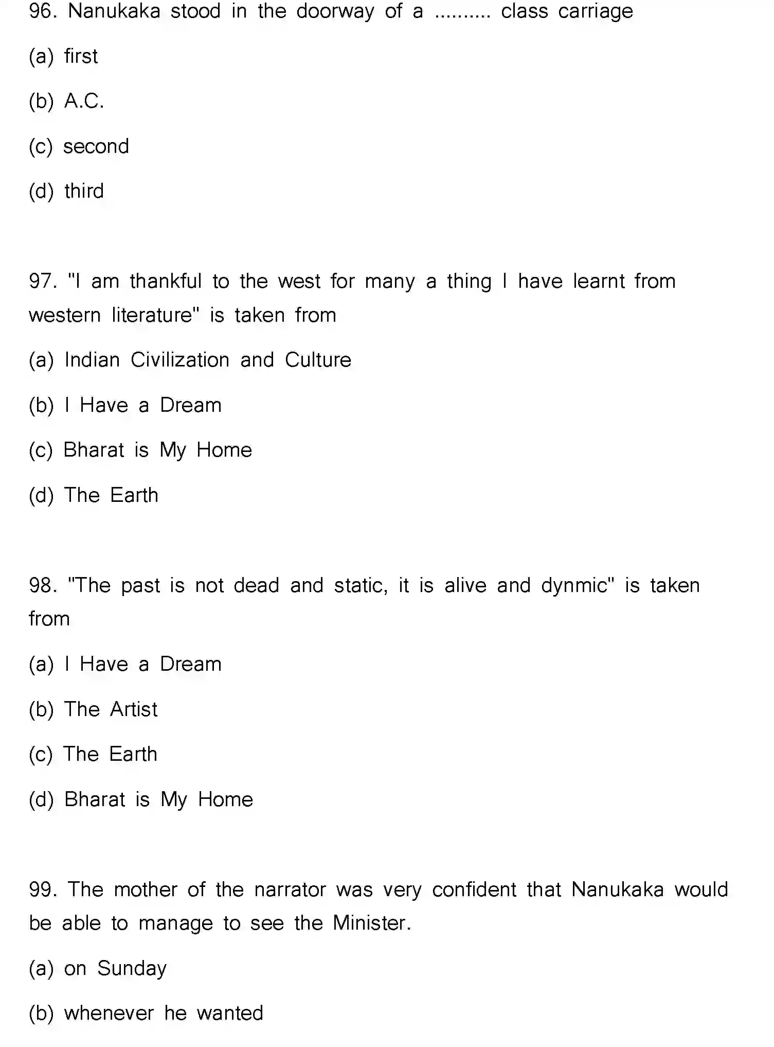 Bihar Board Class 2 2022 ENGLISH-V2 Question Bank - Page 26