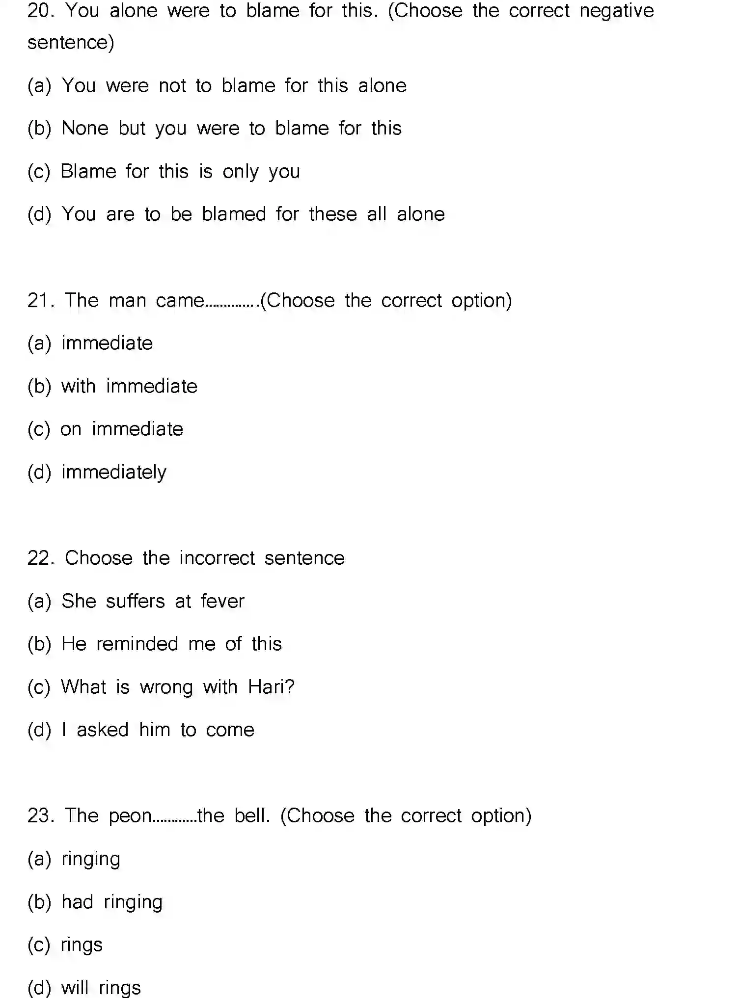 Bihar Board Class 2 2022 ENGLISH-V2 Question Bank - Page 7