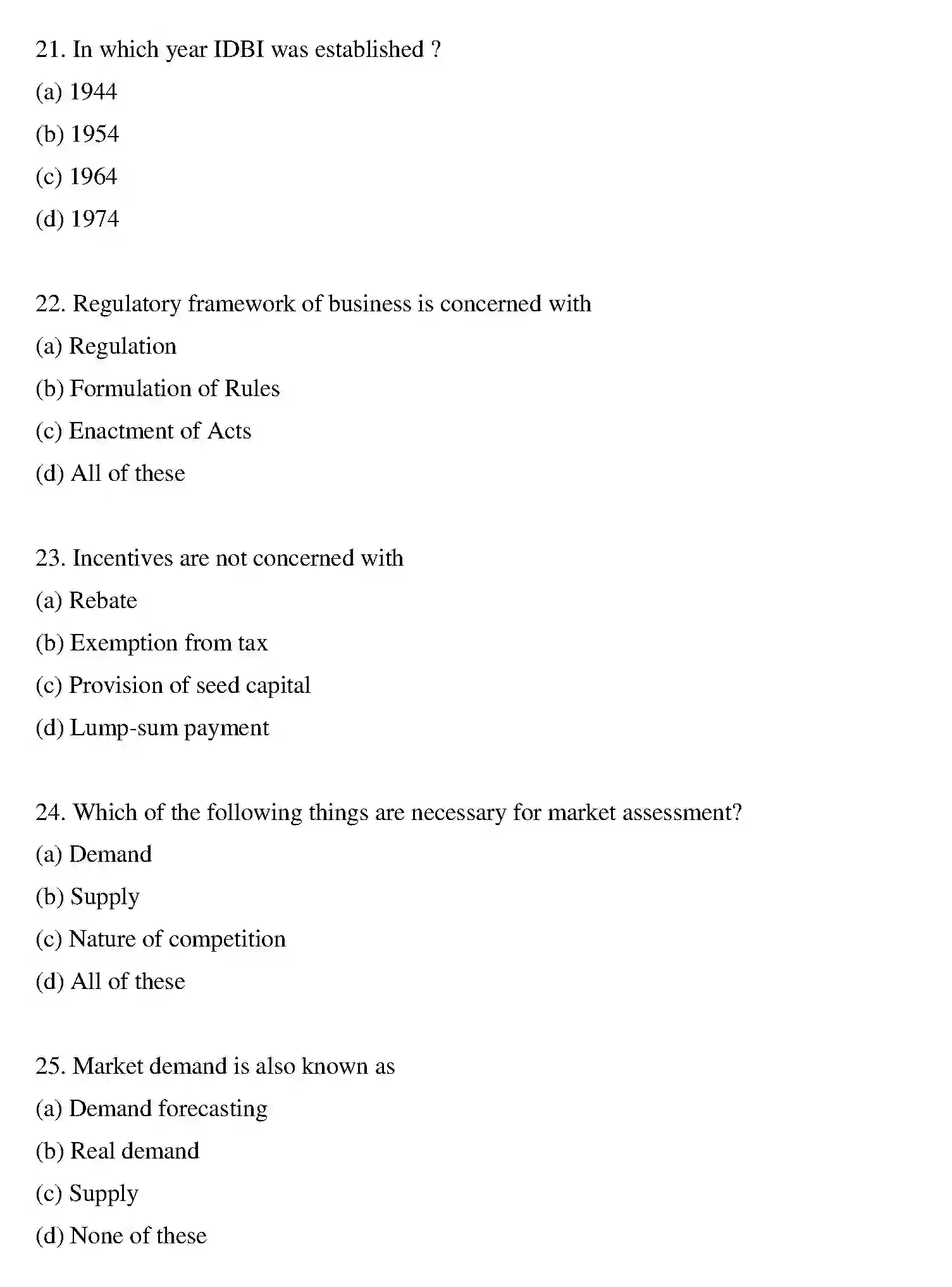 Bihar Board Class 2 2022 ENTREPRENEURSHIP Question Bank - Page 27