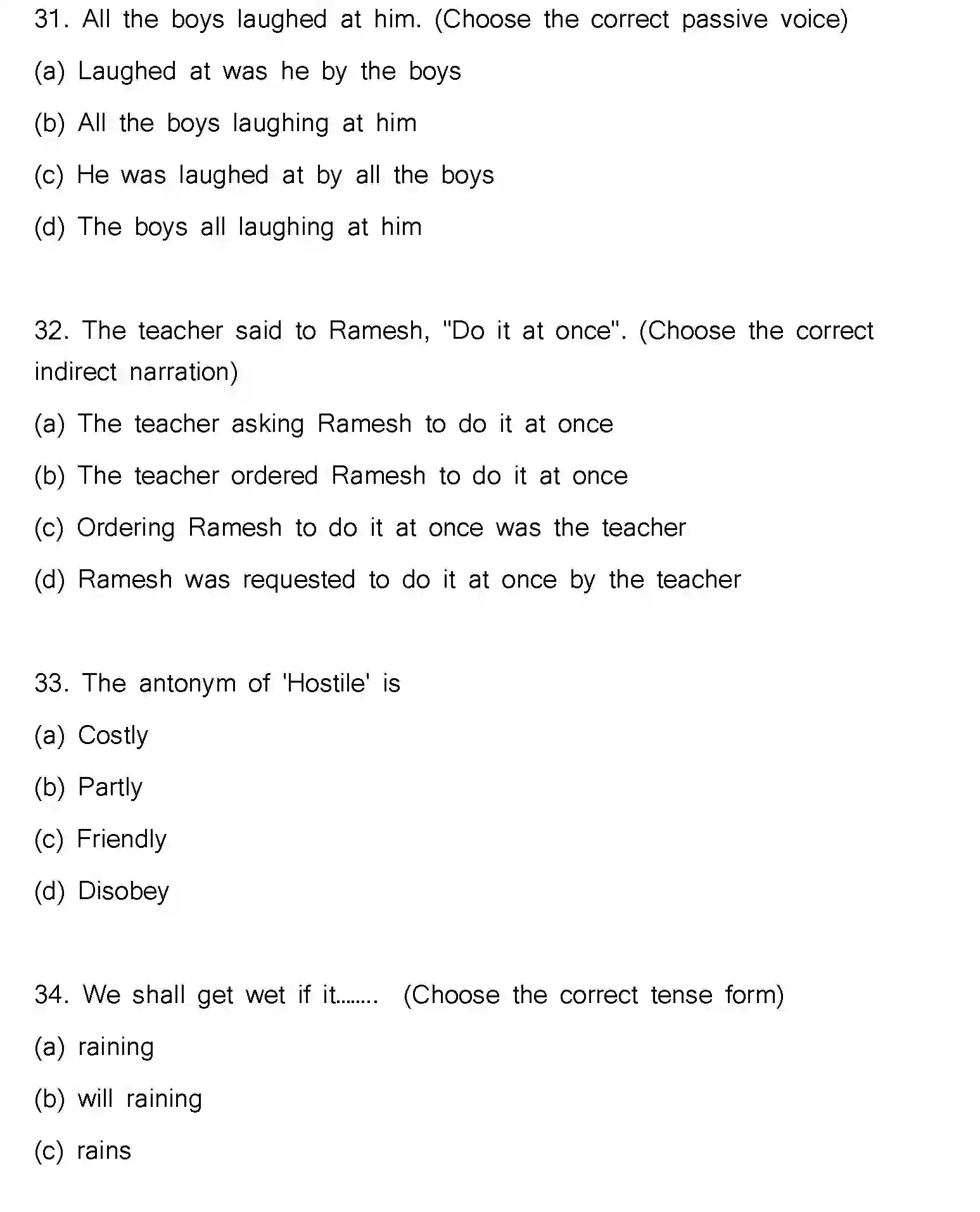 Bihar Board Class 2 2023 ENGLISH-V2 Question Bank - Page 10