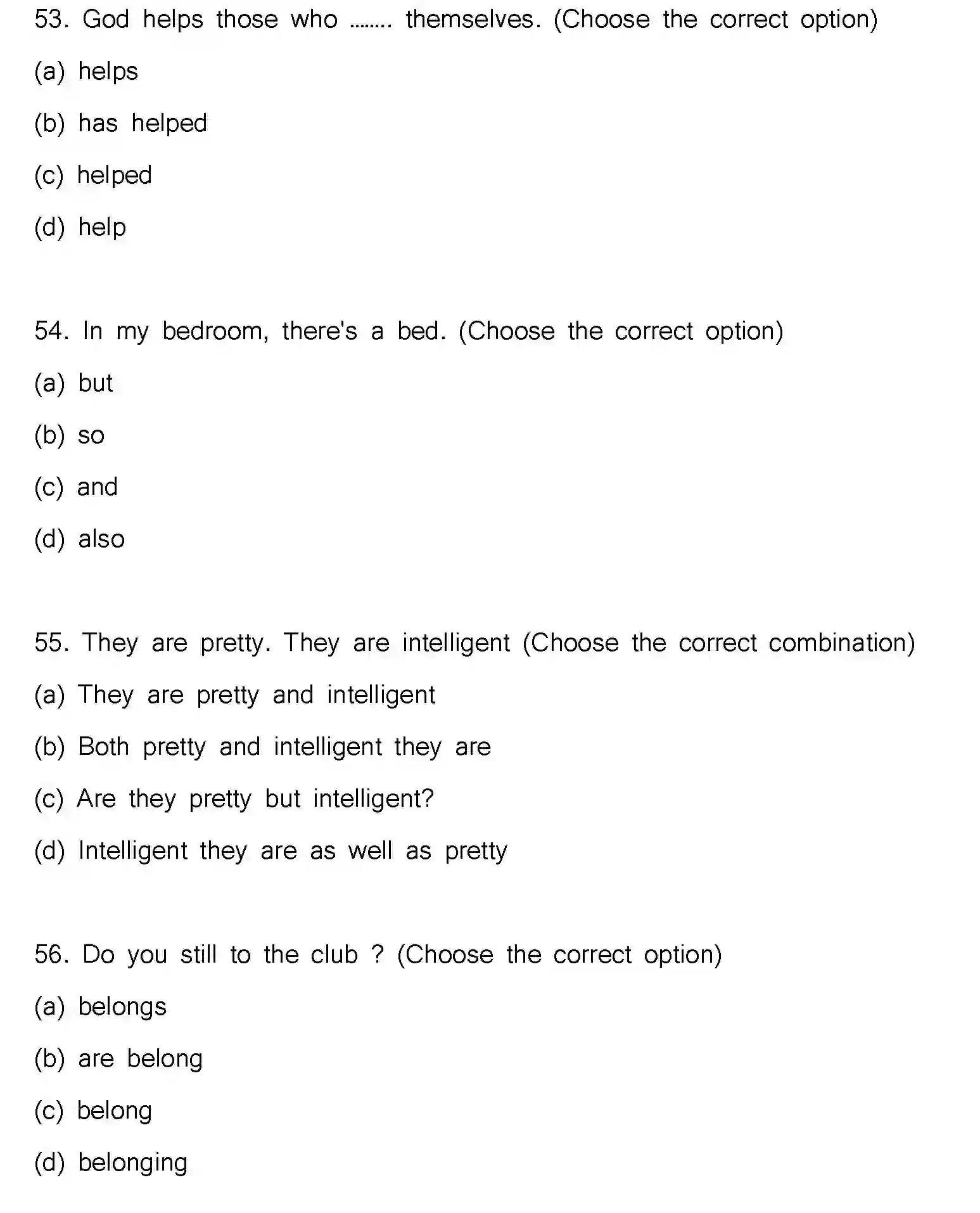 Bihar Board Class 2 2023 ENGLISH-V2 Question Bank - Page 16