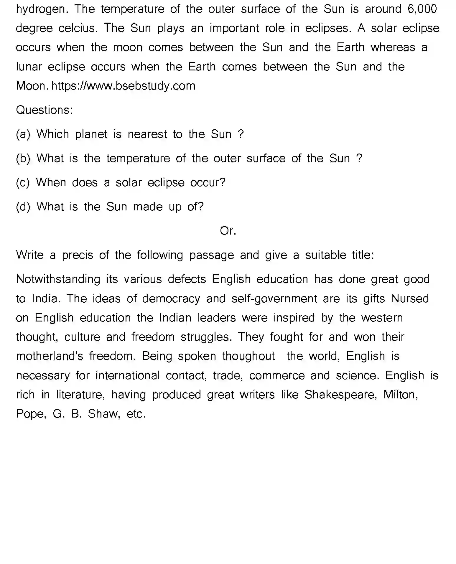 Bihar Board Class 2 2023 ENGLISH-V2 Question Bank - Page 33