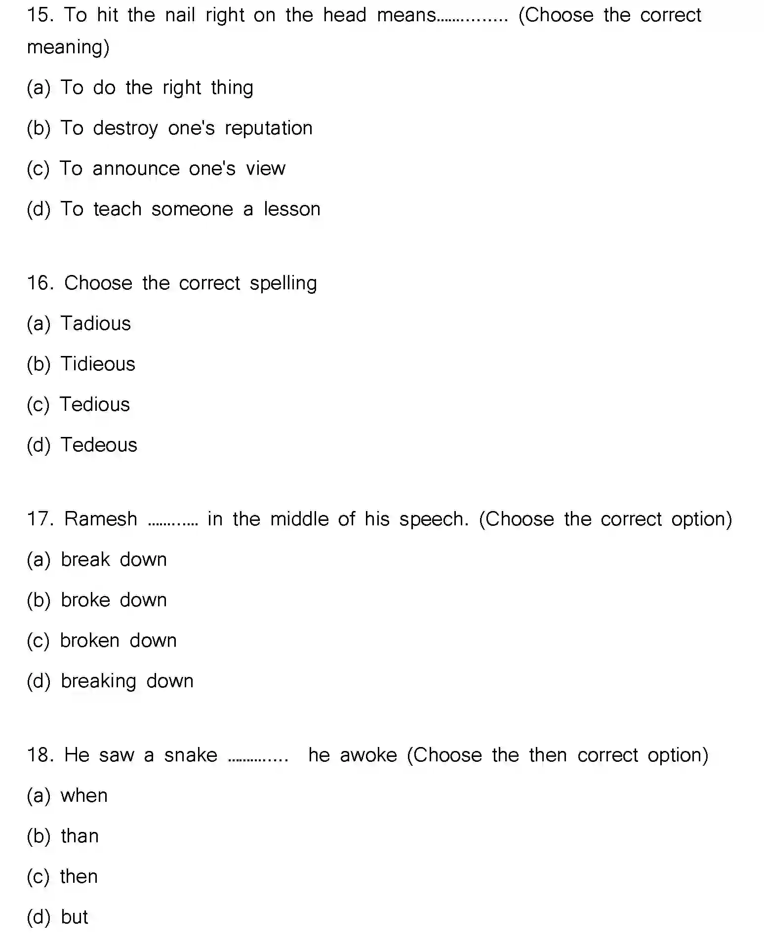 Bihar Board Class 2 2023 ENGLISH-V2 Question Bank - Page 6