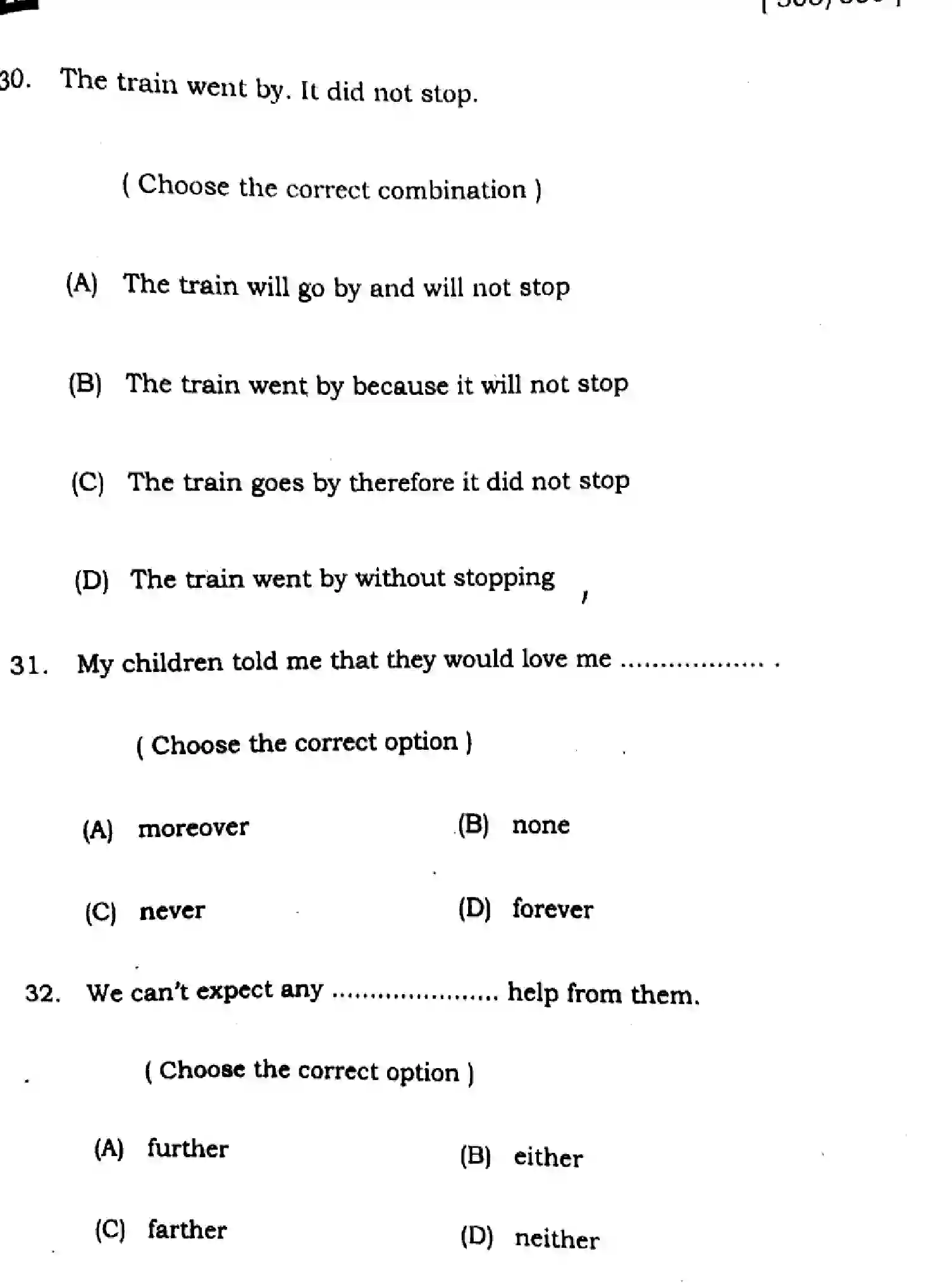 Bihar Board Class 2 2025 ENGLISH-305-330-SET-H Question Bank - Page 11