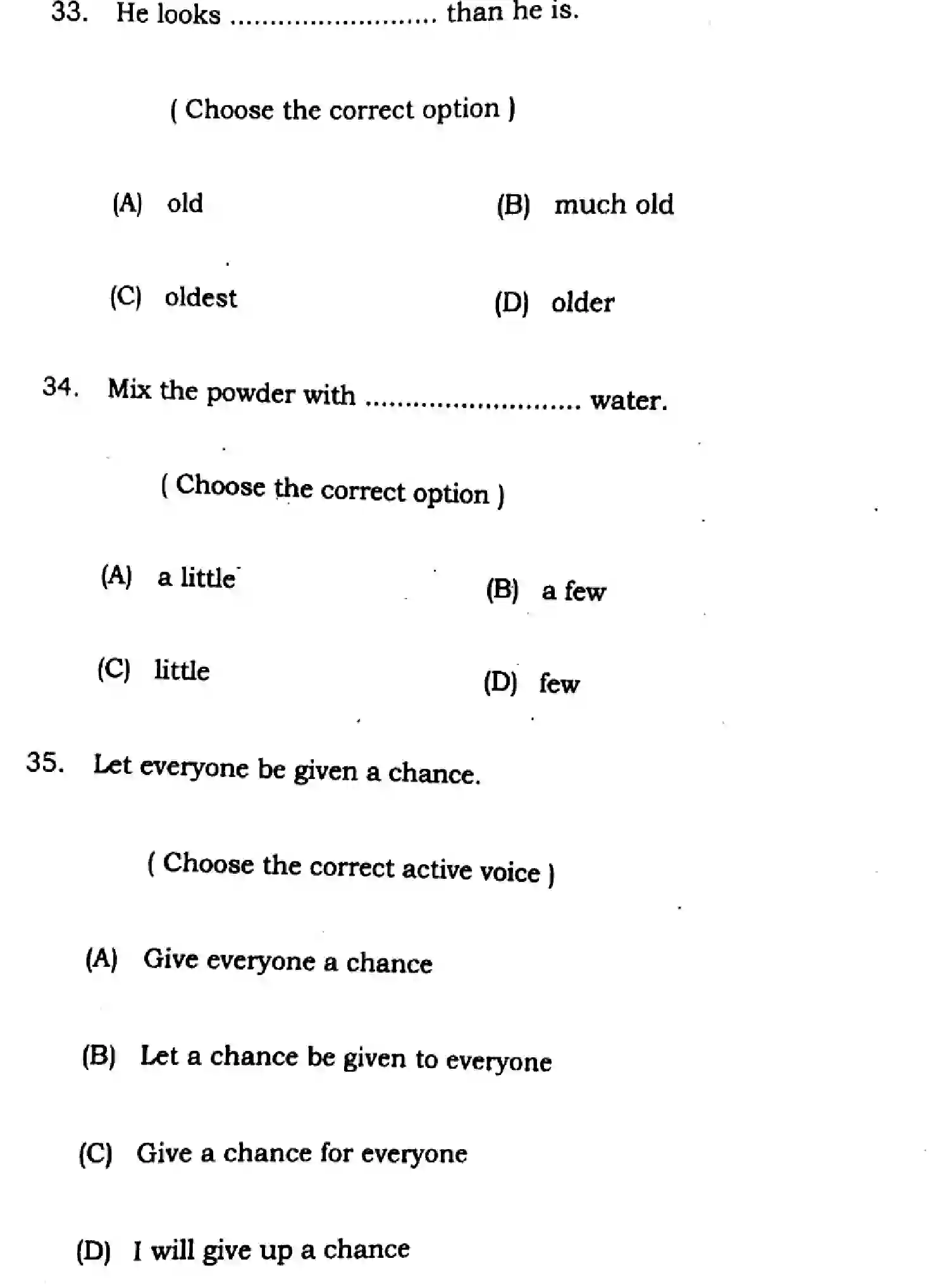 Bihar Board Class 2 2025 ENGLISH-305-330-SET-H Question Bank - Page 12