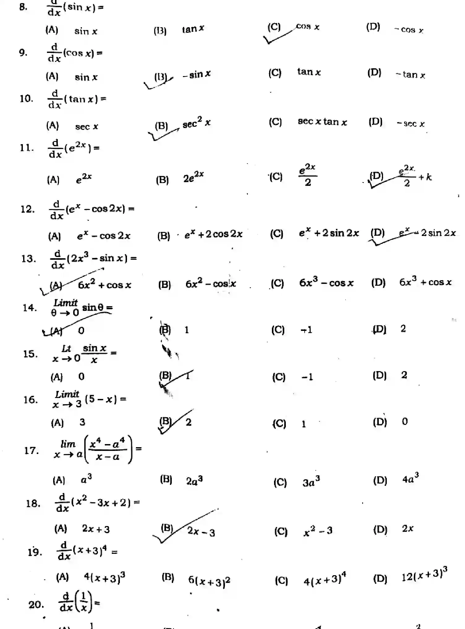 Bihar Board Class 2 2024 MONTHLY-MATHEMATICS-121-327-MAY Unit Test - Page 2